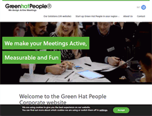 Tablet Screenshot of greenhatpeople.com